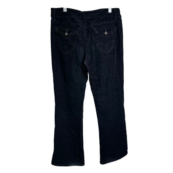 Bandolinoblu Pants Womens‎ Black 8 DB8208C Corduroy Arianna Stretch Jean Cut - Picture 3 of 9